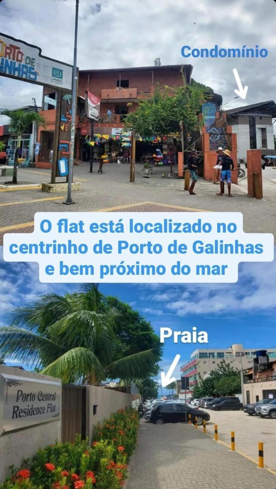 Apartamento Porto 201 2q Turística 50m Do Mar Pôrto das Galinhas